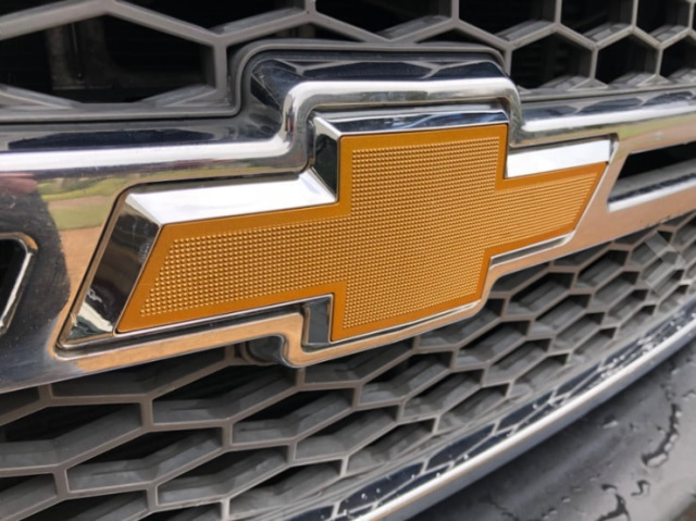 Front Bowtie Emblem - Silverado 2003-2007 Are All Chevy Bowties The Same Size