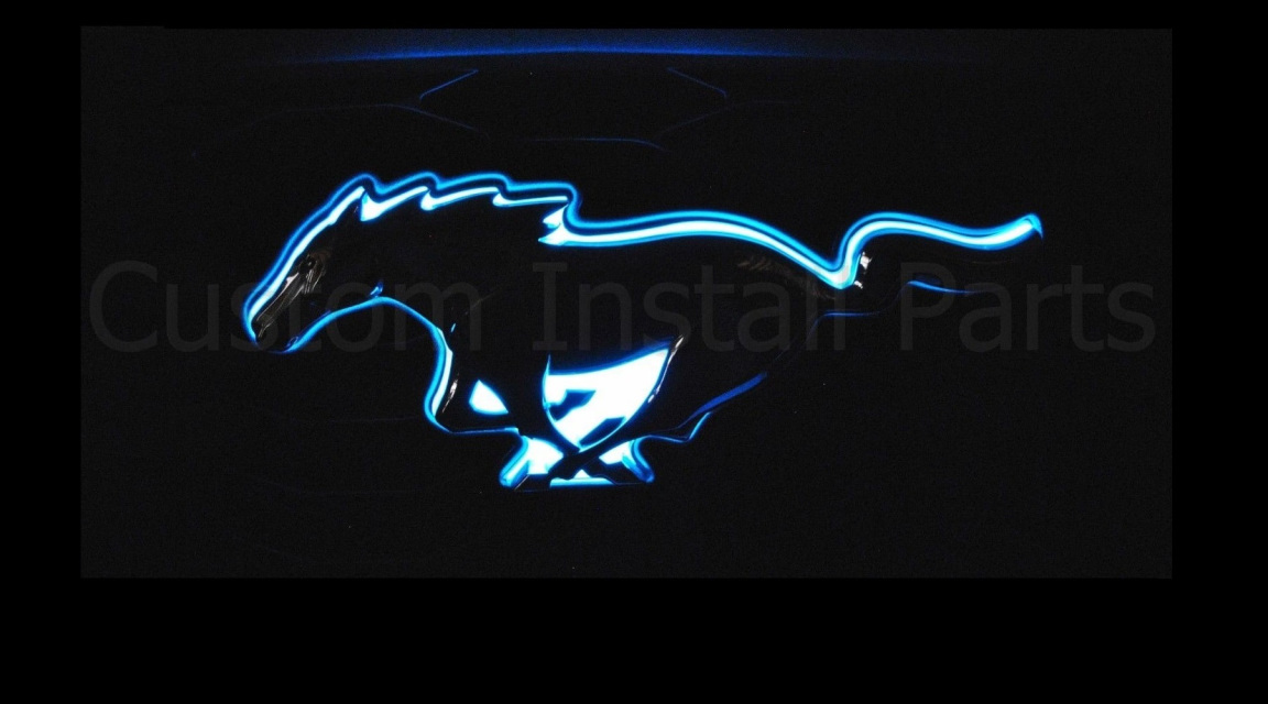 Light Up Rear Emblem Backing - Mustang 2015-2017